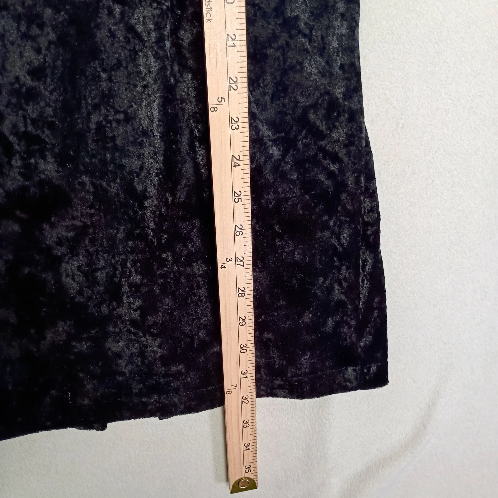 VALENTINO Abito vintage Jamie Brooke taglia M nero vellutato stravagante gotico strega anni 90