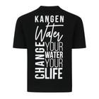 Enagic Kangen Leveluk Black T-Shirt With Logo and Back Print X-Large Size NEW