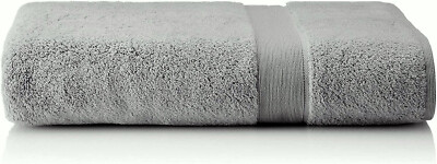 ESPALMA * SIGNATURE ZERO TWIST * OVERSIZE BATH SHEET 40'' X 70* COLOR OYSTER GREY
