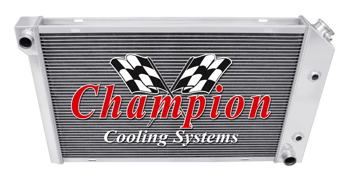 AR Champion 3 Row Radiator,Shroud,2 13