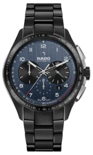 Rado HyperChrome Match Point Auto Chronograph Blue Dial Men's Watch R32525202  