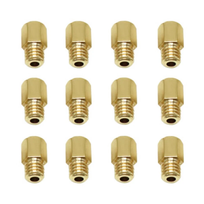 12pcs Set Motorcycle Carburetor Main Jets For Mikuni VM28 TM38 TMX #330 - #440 — 第 2/4 张图片