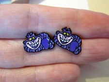 Cheshire Cat Earrings - Hypoallergenic Stud