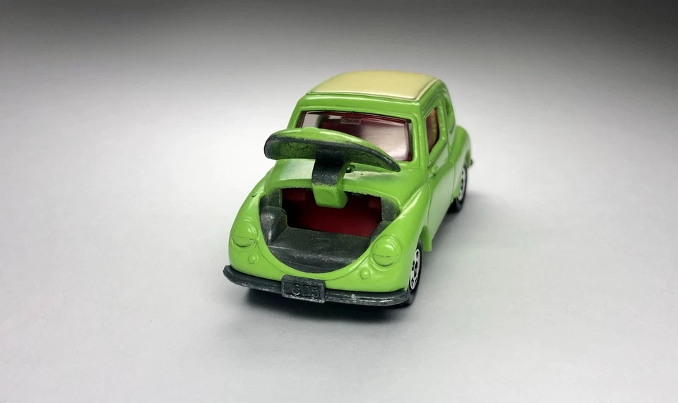 RARE TOMICA No.17 Red Box SUBARU 360 Scale 1/50 80s Made in JAPAN TOMY - Image 3 of 4