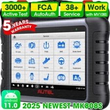 2025 Autel MaxiCOM MK808S Bi-directional Car Diagnostic Scanner Tool Key Coding
