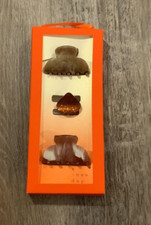 A New Day 3 pk Plastic Hair Clips Boxed Set