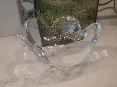 Orrefors Sweden Lars Hellsten Skal Bowl Schale Coupe 4361/13, from