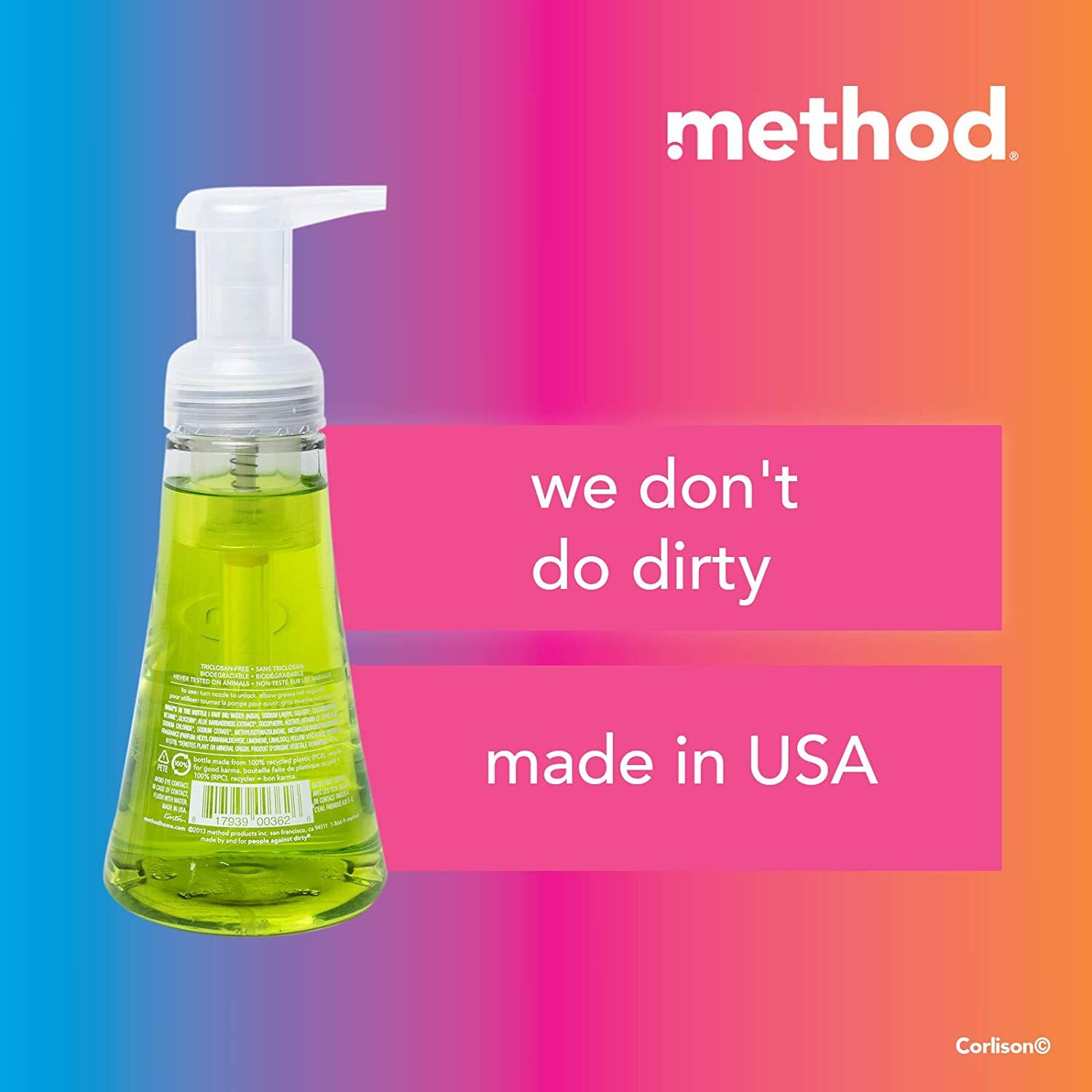 Method Green Tea + Aloe, Foaming Hand Soap, 10oz, (1pack) eBay