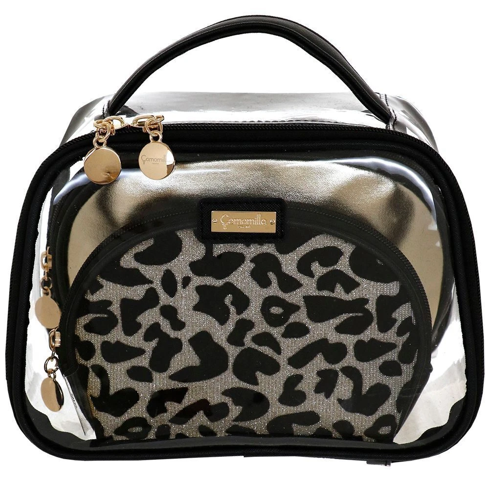 Camomilla Milano Set Beauty Bag Wild Glam Gold