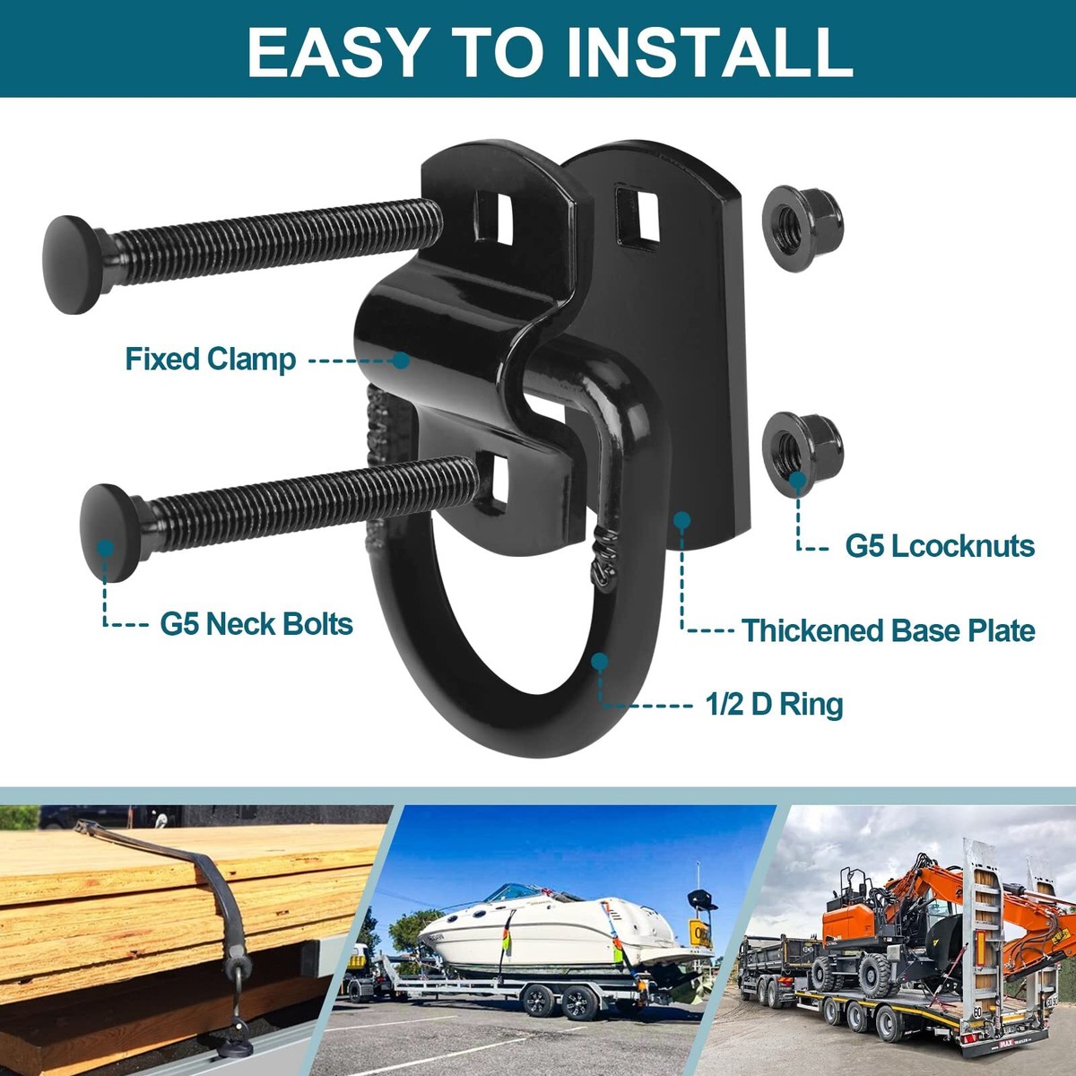 Tie Down Anchor AUTOBOTS 1/2