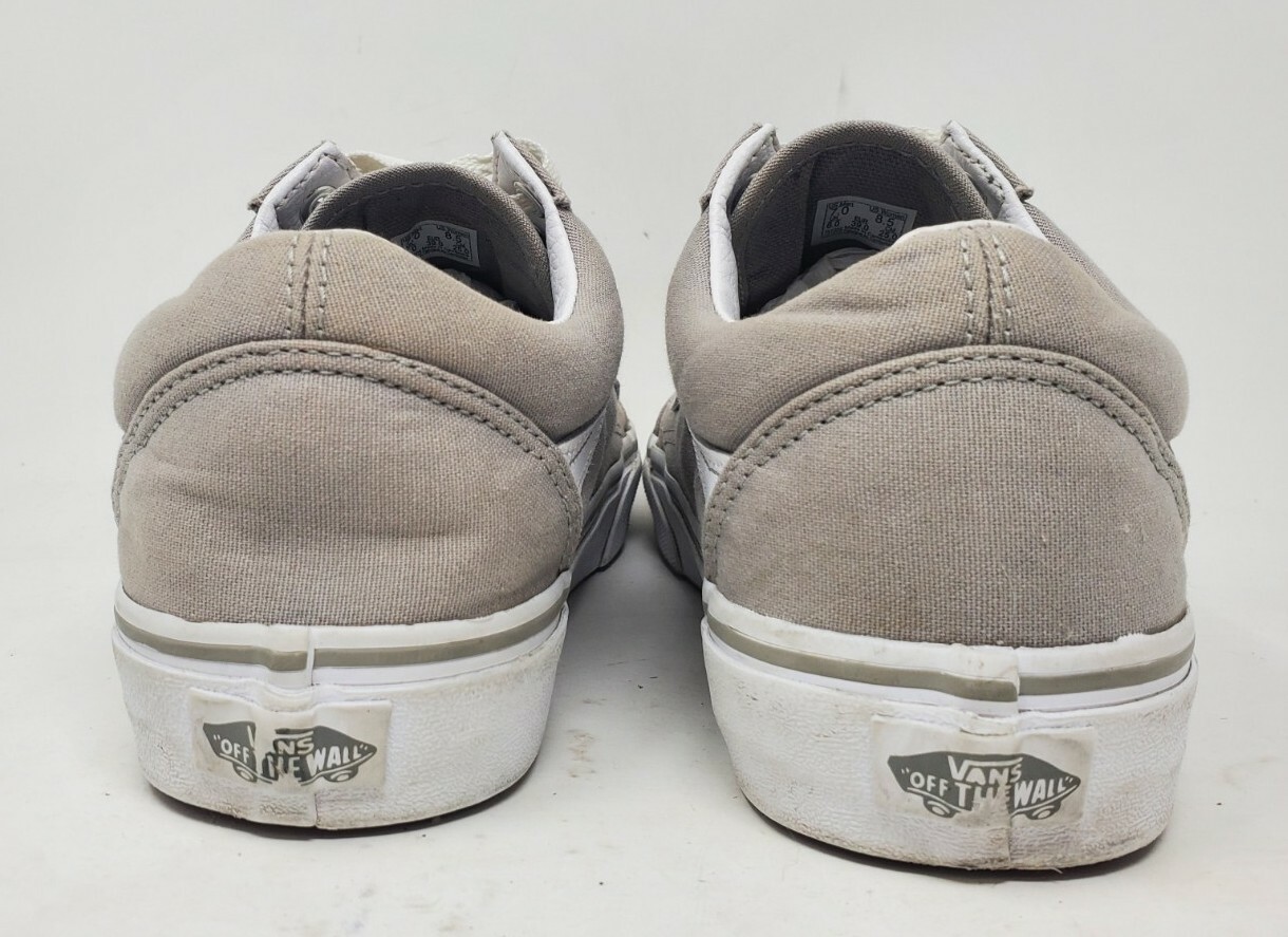 Vans Off The Wall Womens Canvas Tan Shoes Size 8.5 thumbnail 6