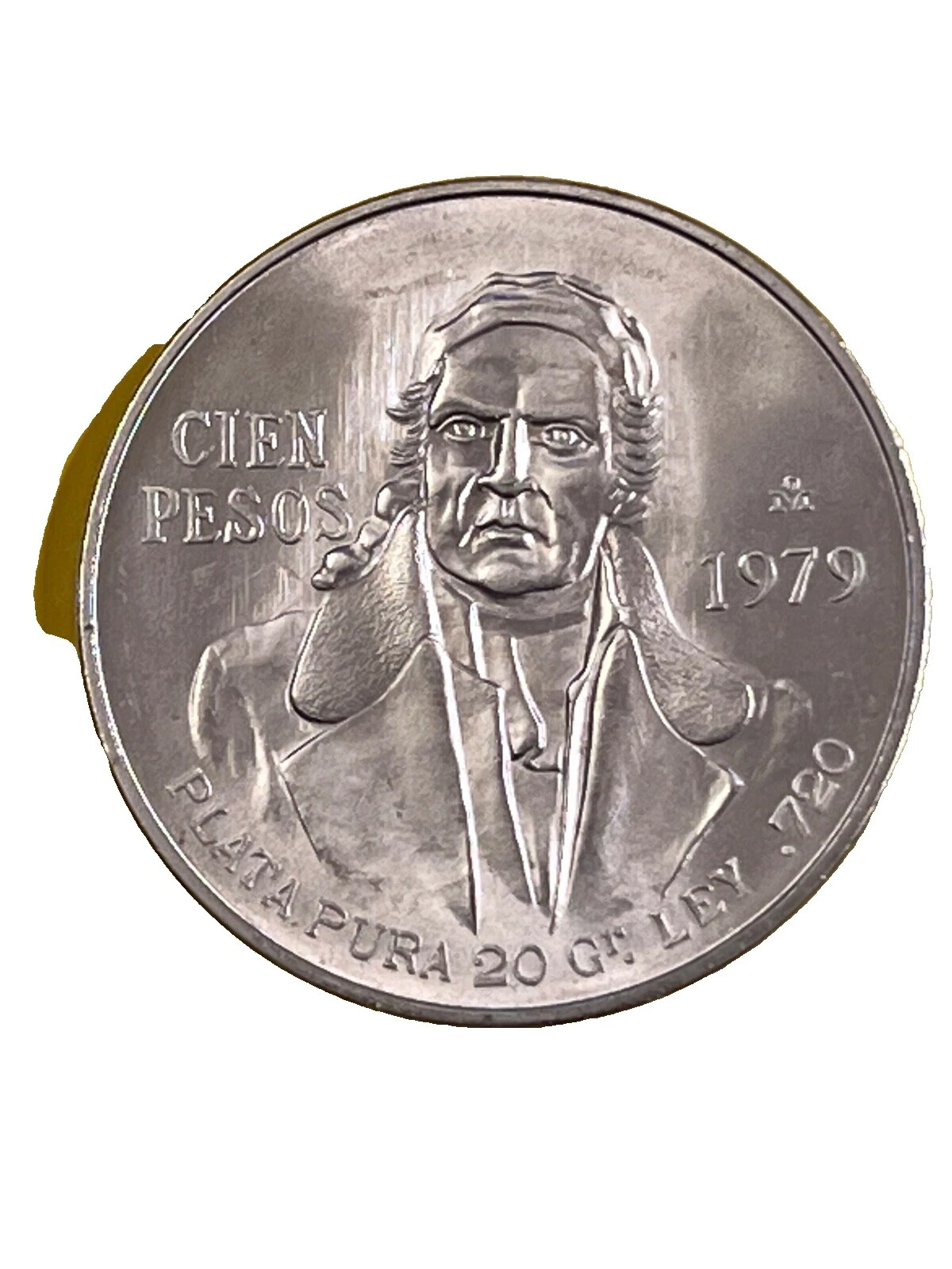 Monedas de plata 1979 mexicano