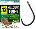 Owner Barbless Eyed Specimen Hook FDH-5 (56945) Feeder Hooks Ring Eye Coarse