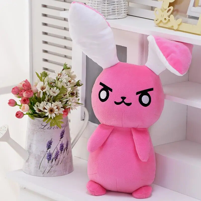 Overwatch Ow Plush Toy Cosplay 35Cm Stuffed Bunny Doll Fan