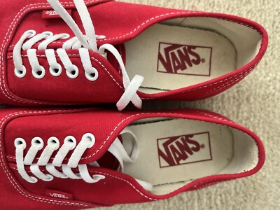 VANS Authentic Red Men display picture 1