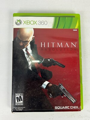 Hitman: Absolution (Microsoft Xbox 360, 2012) Complete with Manual