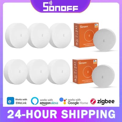 SONOFF SNZB-02P Zigbee Temperature And Humidity Sensor Smart Home Real-Time Sync