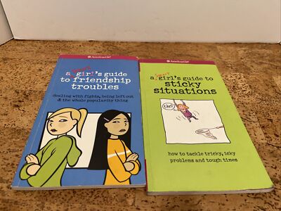 American Girl Books Set Of 2 Friendship Troubles & Sticky Situation