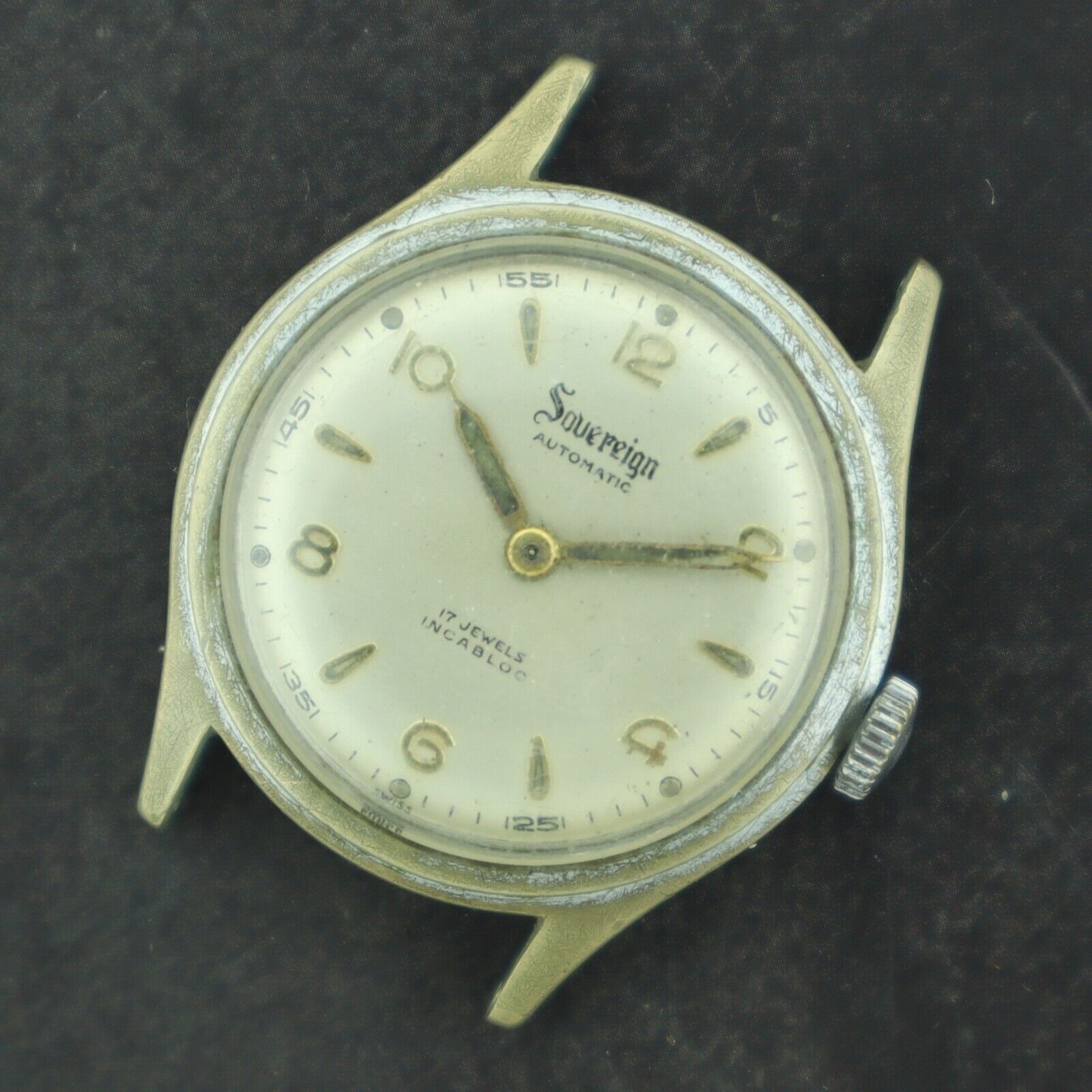 Vintage Sovereign Bidynator 17 Jewel Men's Automatic Wristwatch Felsa 690