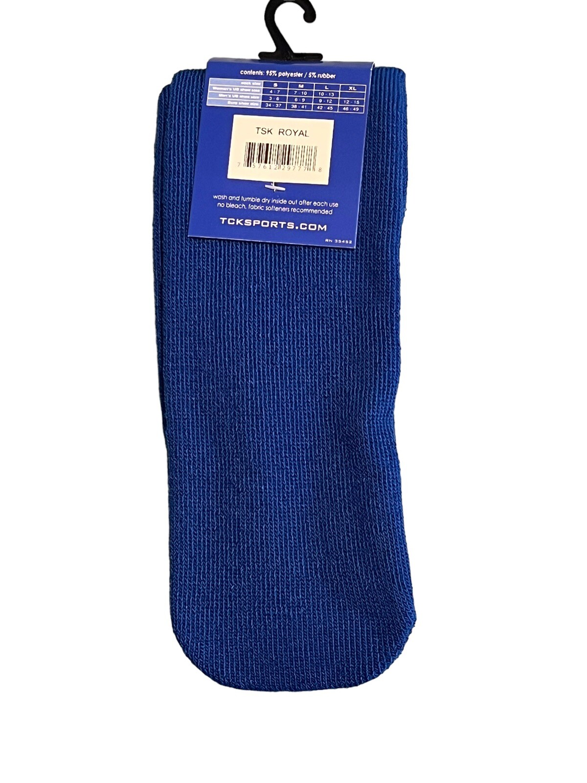 TCK Multisport Socks Adult Large Knee High Royal Blue Athletic Sports Unisex