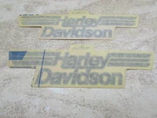 Vintage Harley Davidson 61899-81 Fuel Tank Decal AMF Sportster Roadster XLS