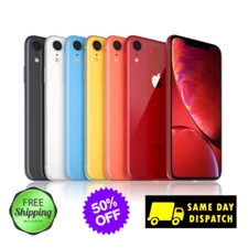 Apple iPhone XR 64GB (GSM + CDMA) Unlocked Verizon T-Mobile iOS Wi‑Fi LTe