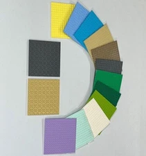 Lego 16x16 Plates 5"x5" Genuine Bricks CHOOSE YOUR COLOR! square corners 965 