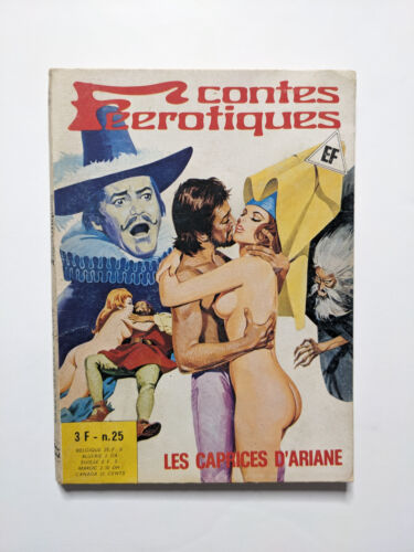 Contes Feerotiques #25 1977 French Elvifrance comic digest fumetti - Afbeelding 1 van 8