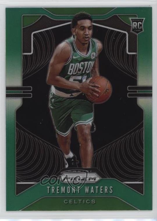 2019-20 Panini Prizm Rookie Green Prizm Tremont Waters #286 Rookie RC