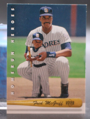 1993 Upper Deck - Home Run Heroes - Fred McGriff #HR4