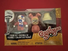 Just Play A CHRISTMAS STORY 3 Figure Set Holiday Ralphie The Leg Lamp Randy