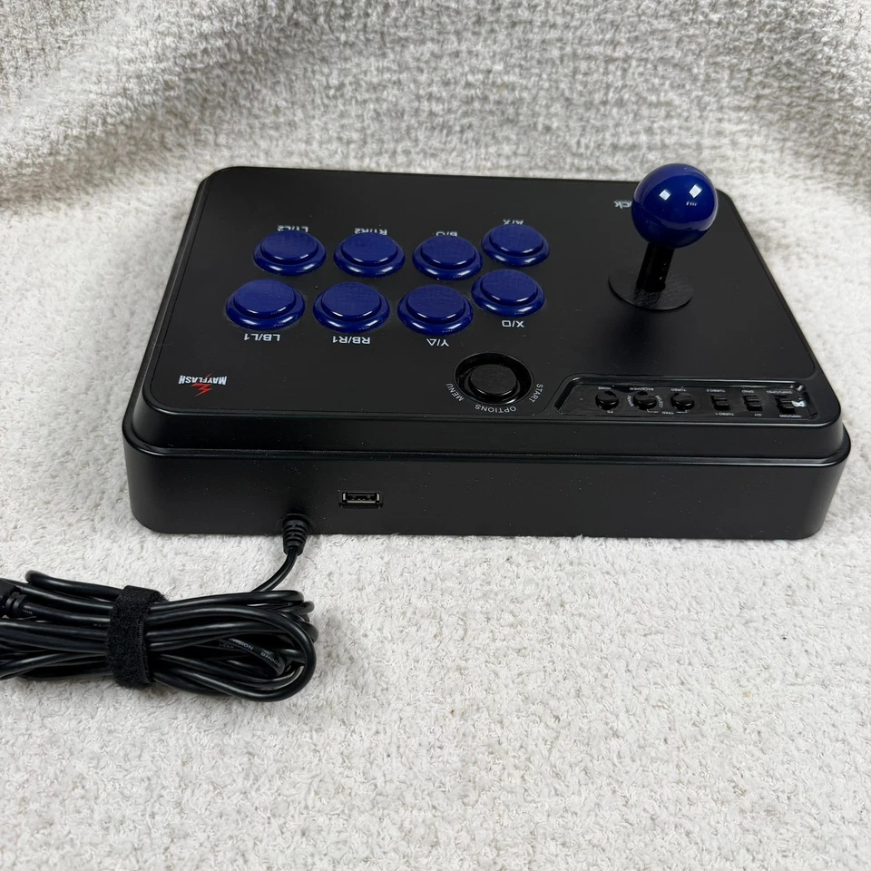 Mayflash Arcade Stick F300 Comandante de Lucha Controlador de Juego Accesorio USB Foto 2 de 4