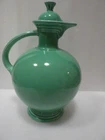 Vintage Fiesta Carafe in original Green with Lid and Stopper