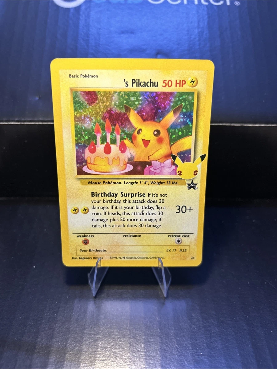 Birthday Pikachu for sale | eBay