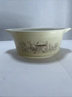 Vintage Pyrex Forest Fancies Mushroom 2 1/2 Qt 2.5 L #475-B Casserole No Lid