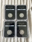 SILVER 1925-1926-1927-1928 Standing Liberty Quarters(4 coins) XF Condition