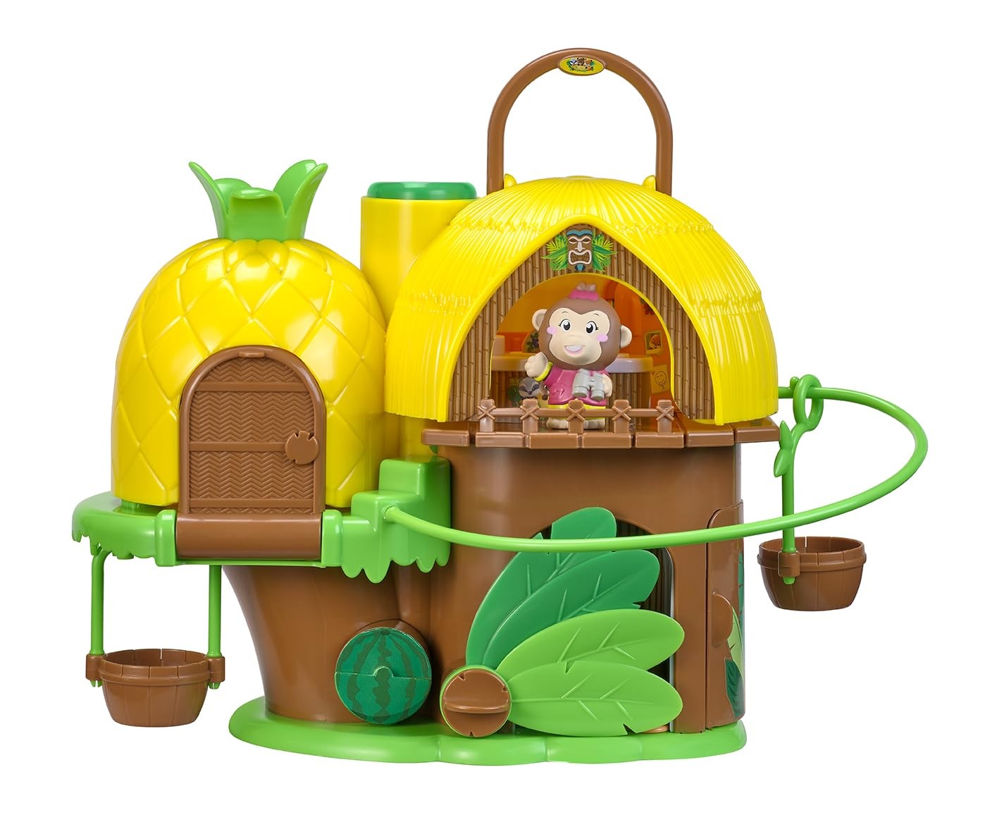 Maison Tropicale Monde Miniature pour Jouer dans la Chambre ou la Cuisine dès 18 Mois