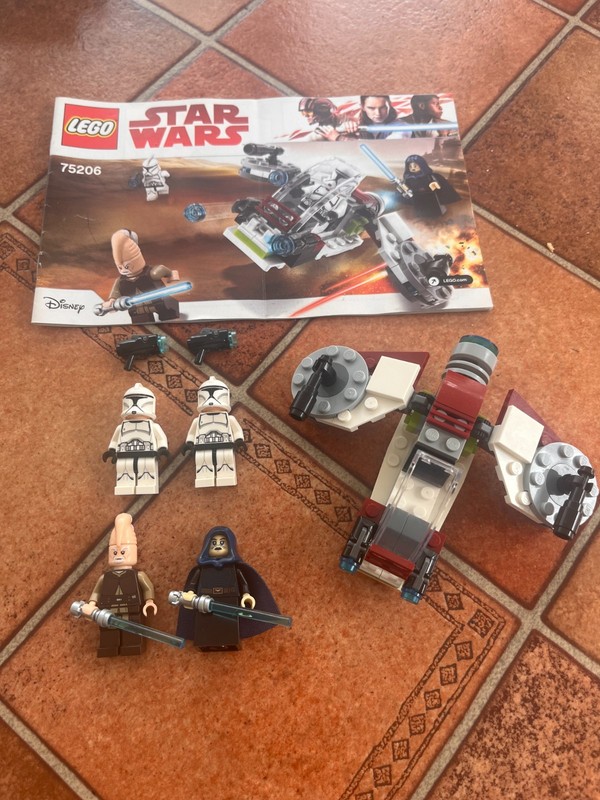 LEGO Star Wars: Jedi and Clone Troopers Battle Pack (75206)
