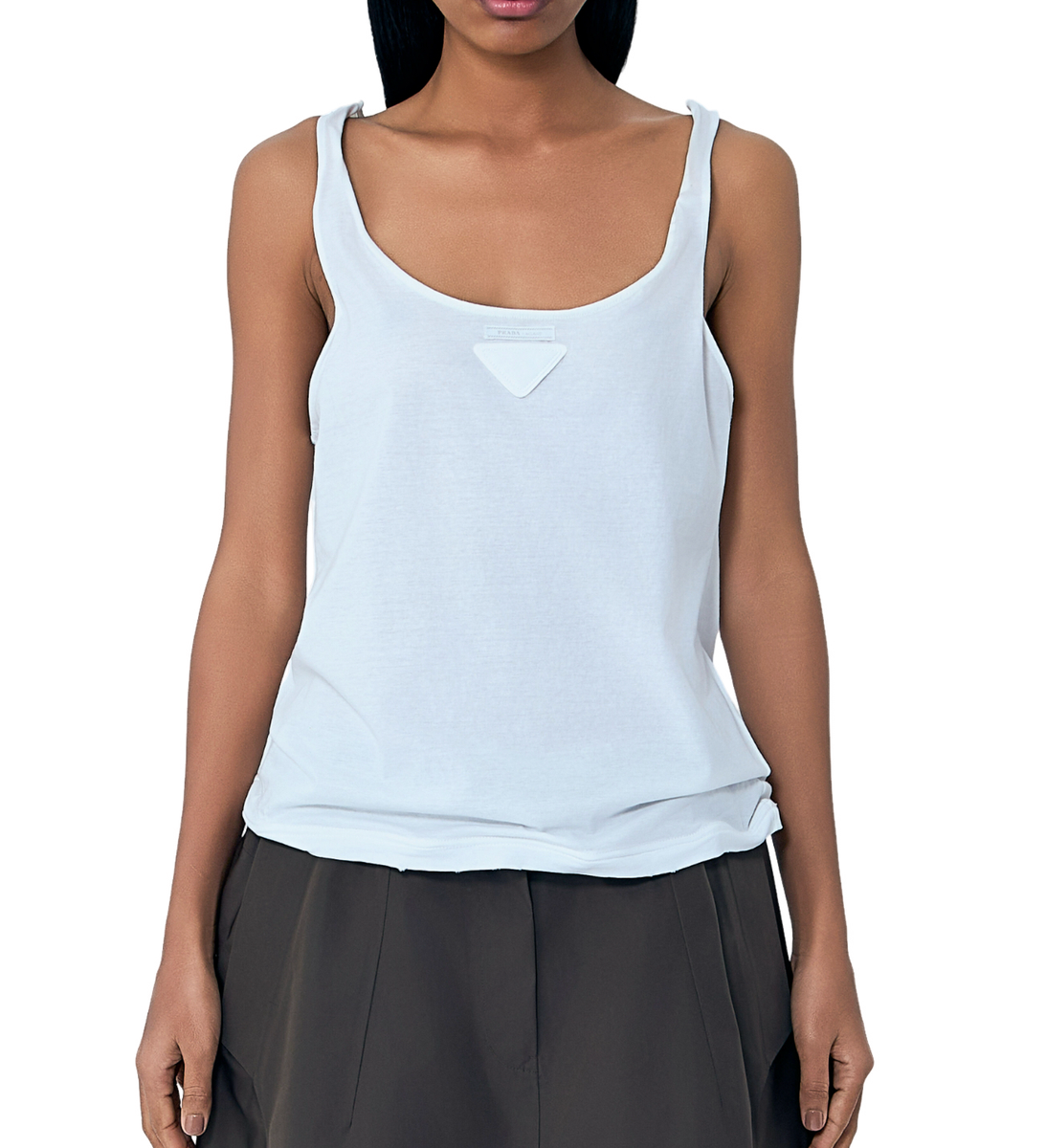 PRADA White Tank Top New & Authentic | eBay
