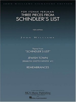 J. Williams 3 Pieces From Schindler's List (Taschenbuch)