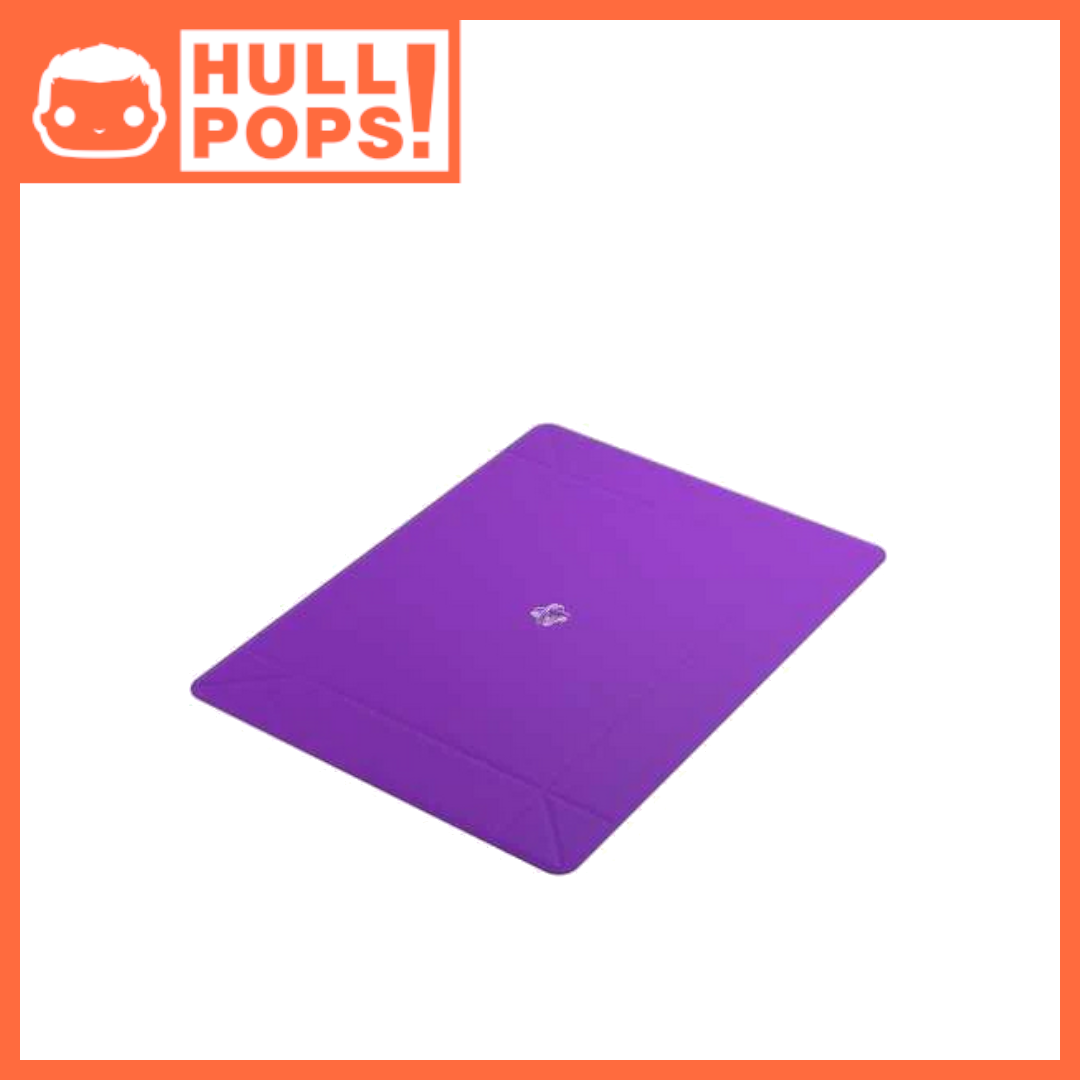Magnetic Dice Tray Rectangular: Black/Purple