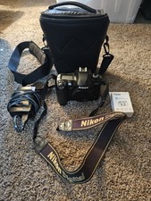 Nikon D100 6.1MP Digital SLR Body Only Camera w/Bag, New Battery, Charger, SIM
