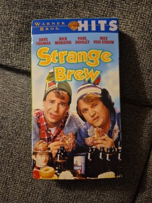 Strange Brew VHS Video Tape Bob and Doug McKenzie SCTV Comedy 