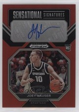 2023-24 Prizm Draft Picks Sensational Signatures Red 9/149 Joey Hauser Auto 5b1