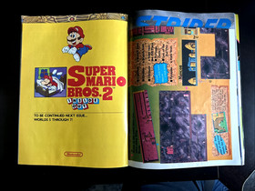 Nintendo Power July / August 1989 Mega Man II NES Cover w/ Robocop Poster Intact