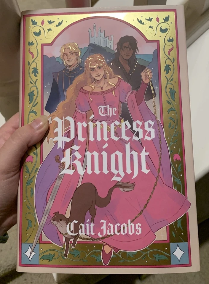 The Princess Knight by Cait Jacobs ✨ LOCKED LIBRARY, SIGNED, FIRST, SPRAYED EDGE Foto 3 de 4