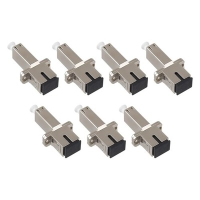 LC To SC Adapter Female To Female Single Mode UPC Simplex Extender 7 PCS