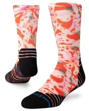 Stance Freshtek Performance Crew Sock - Encyclia Mid Crew - Size MEDIUM 8 - 10.5
