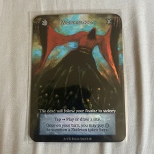 Sorcery Contested Realm Necromancer Avatar FOIL