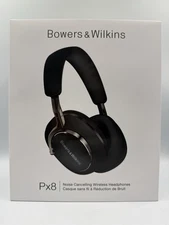 Bowers & Wilkins PX8 ANC Over-Ear Wireless Bluetooth Headphones 30hr Bat - Black